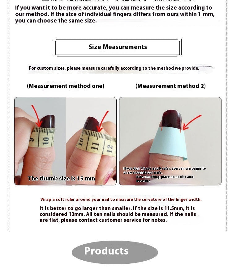 Blush Pleated French Handmade Manicure Wear Nail Fake Nails
