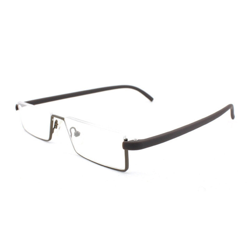 Half-frame Reading Glasses for Men and Women HD Comfortable and Elegant