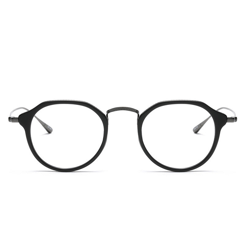 Japanese Titanium Frame Glasses Frame Special-interest Design Retro