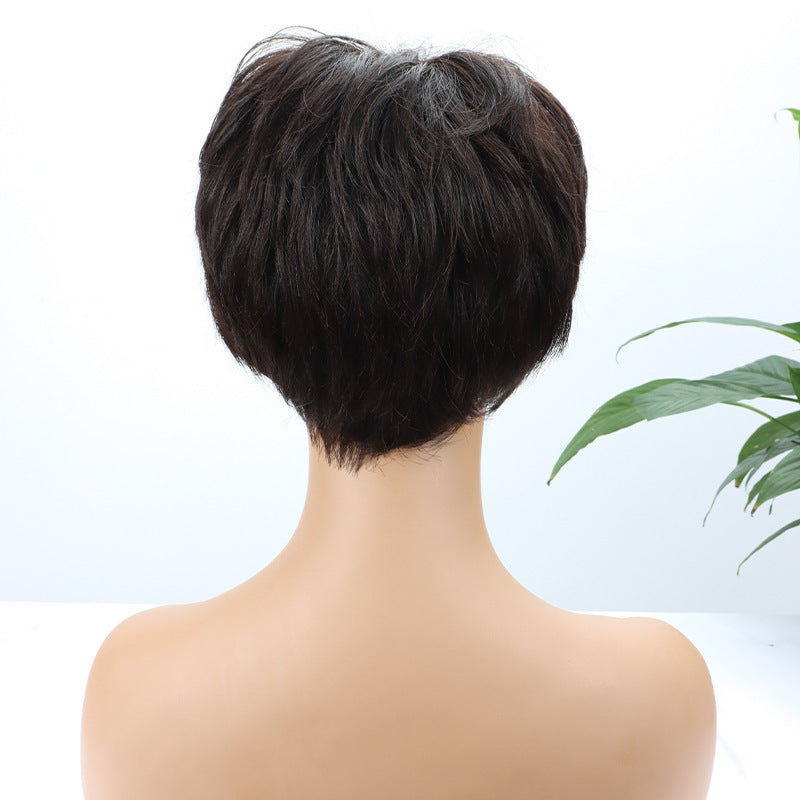 Women's Wig Sheath Texture Hot Dyeing