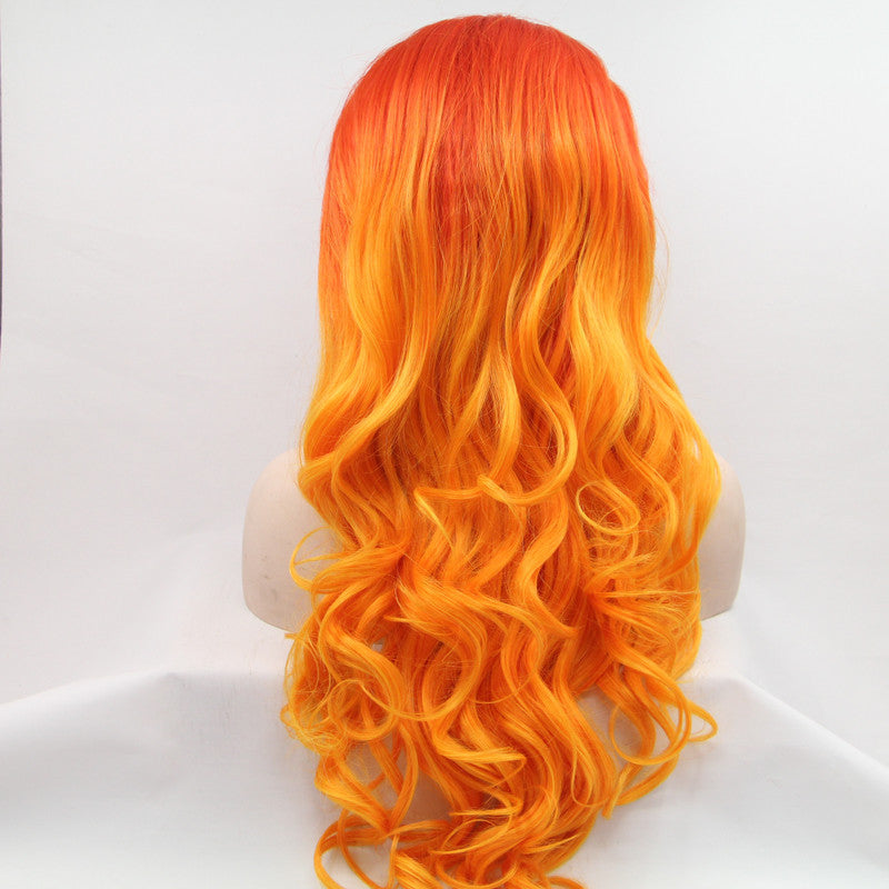 Lace Wig Big Wave Two Tone Head Cover