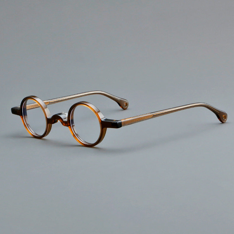 Acetate Frames Retro Round Glasses