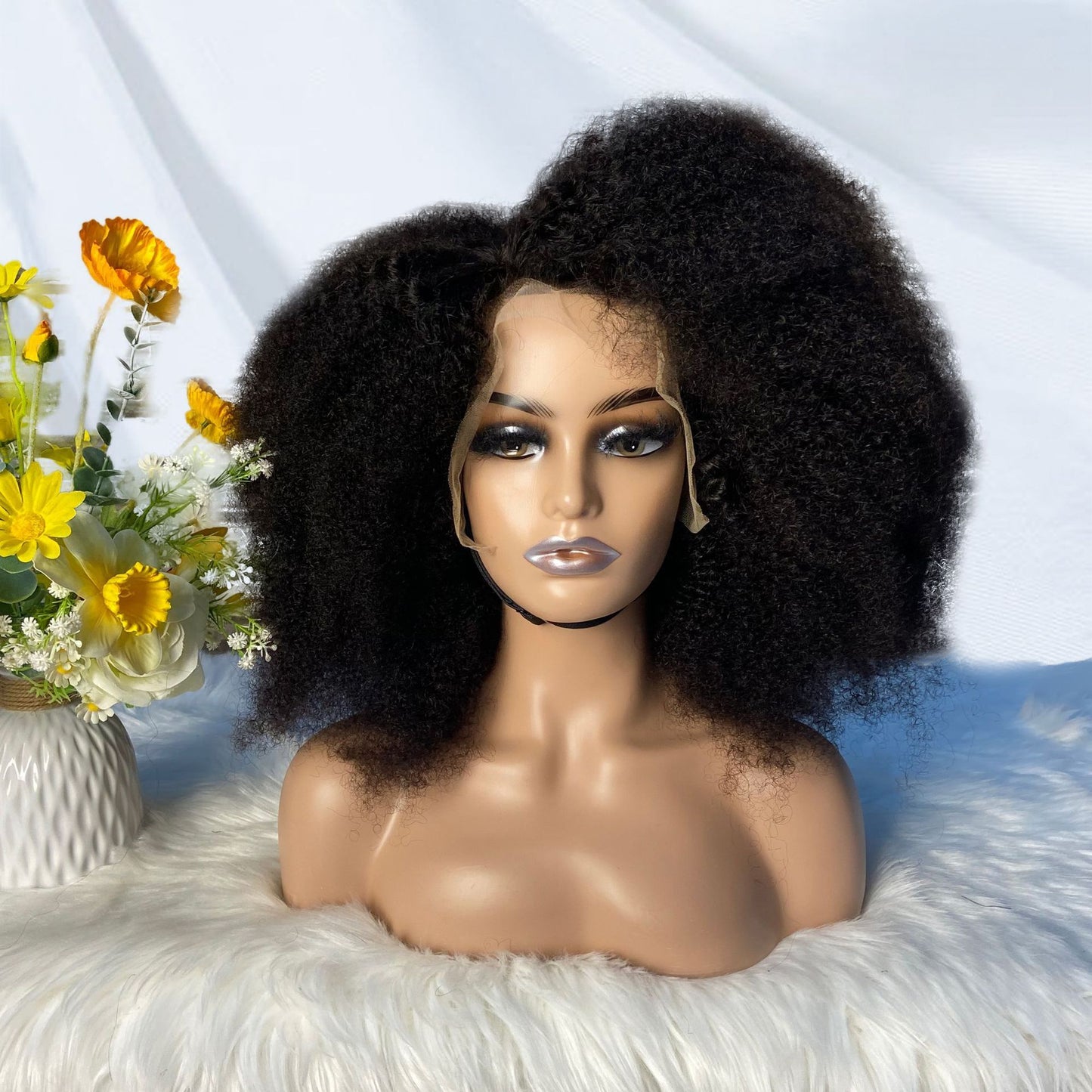 Front Lace Real Explosion Wig