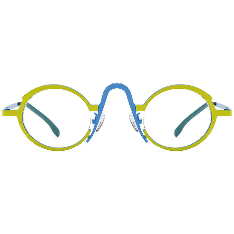 Multicolor Ultra Light Pure Titanium Myopia Glasses Frame