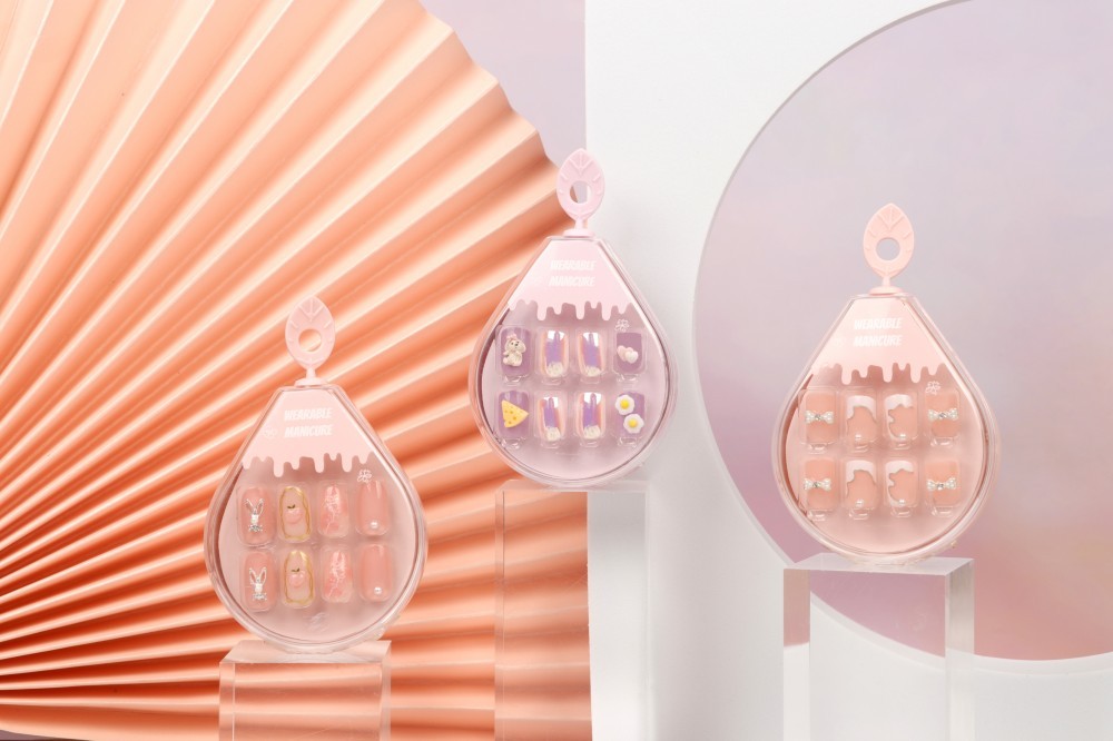 Cute And Sweet Luxury Hand-made Press On Nails 30pcs In Every Box