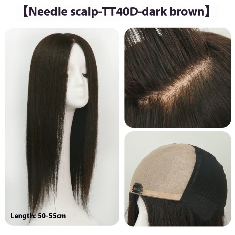 Lace Wig Can Be Dyed And Ironed Full Head Cover