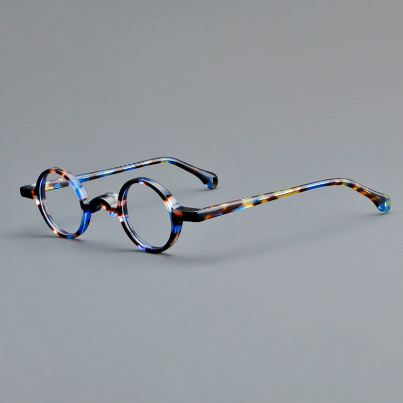 Acetate Frames Retro Round Glasses