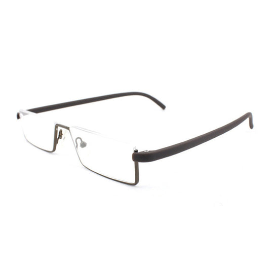 Half-frame Reading Glasses for Men and Women HD Comfortable and Elegant