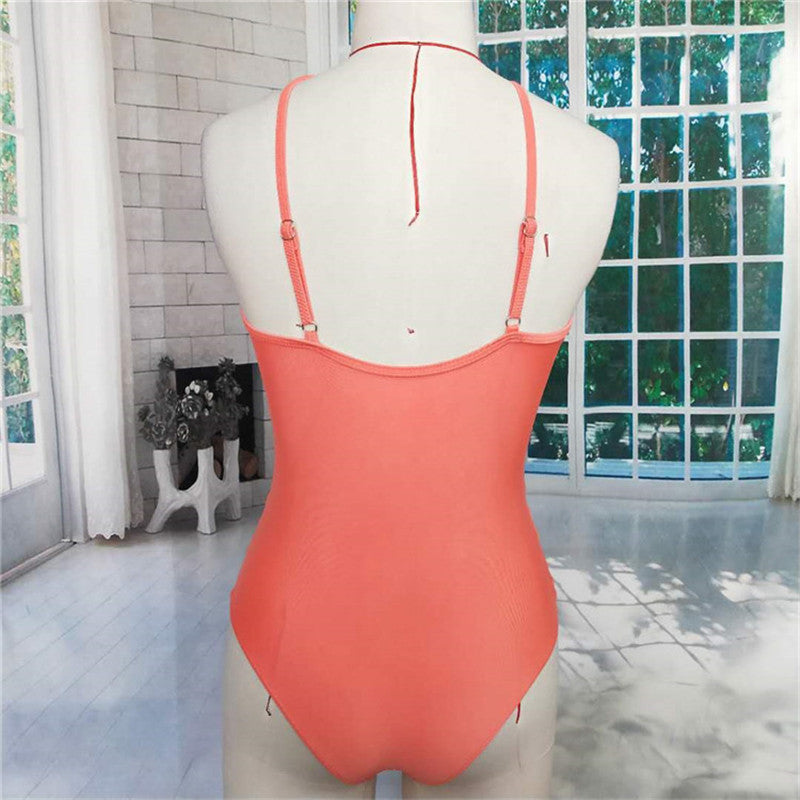 Women's fat lady one-piece swimsuit