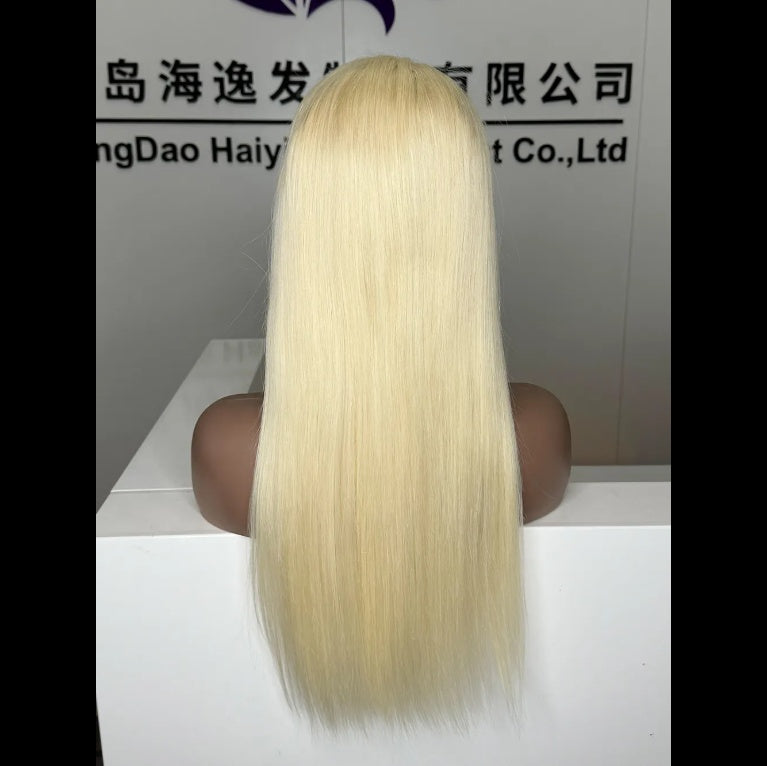 2024 Long HD 13 4 Straight Lace Wig  Raw Black Female Human Hair
