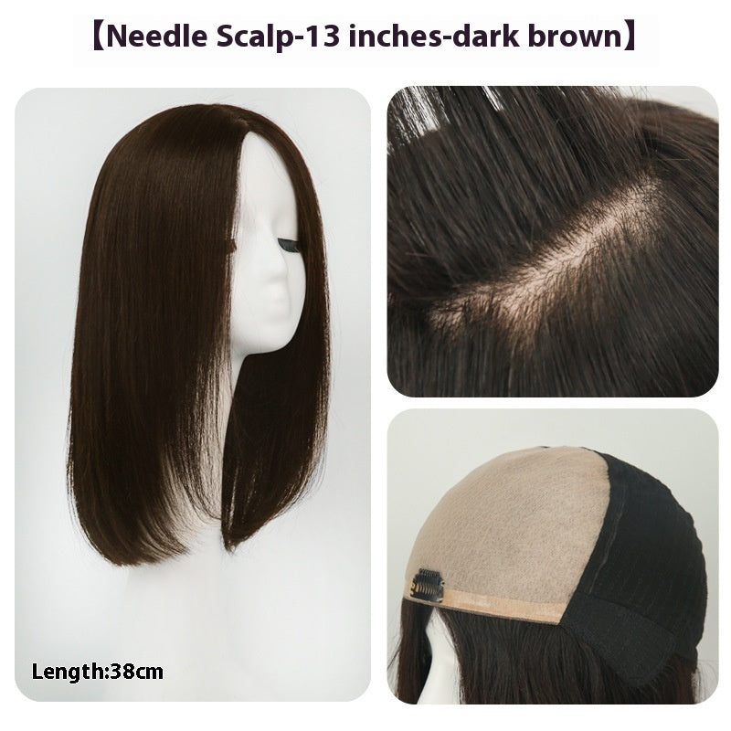 Lace Wig Can Be Dyed And Ironed Full Head Cover