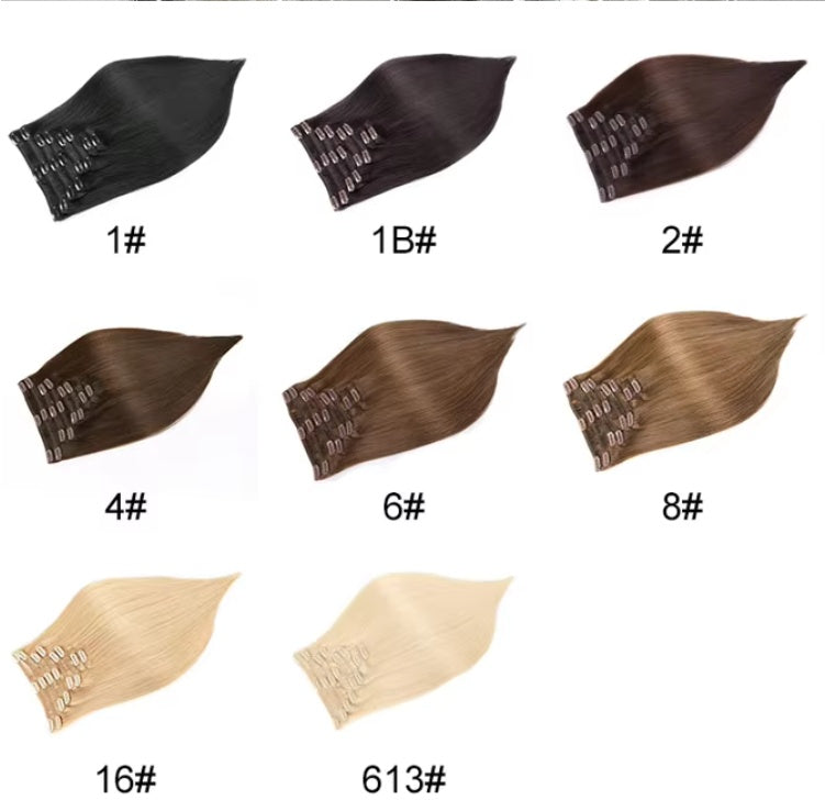 Extension Human Hair Black Russian Virgin  Remy Straight Tape Extension Human Hair 20 Sticks 50g Pack